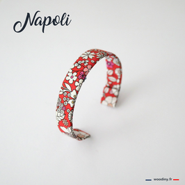 Bracelet liberty rouge "Napoli"