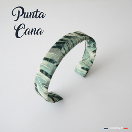 Bracelet vert jungle tropical "Punta Cana"