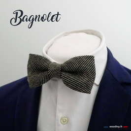 Noeud papillon en tweed "Bagnolet"