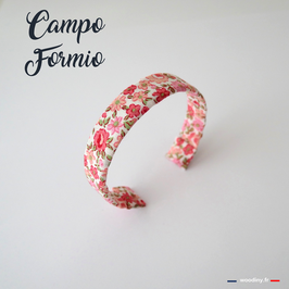 Bracelet fleuri rose "Campo Formio"