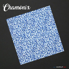 Pochette de costume bleue "Chamonix"
