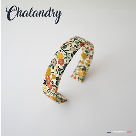 Bracelet fleuri champêtre "Chalandry"