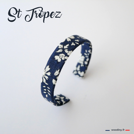 Bracelet liberty bleu "St Tropez"