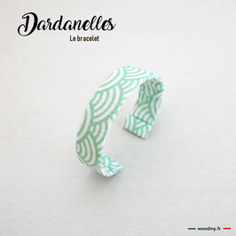 Bracelet vert d'eau "Dardanelles"