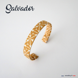 Bracelet jaune moutarde "Salvador"