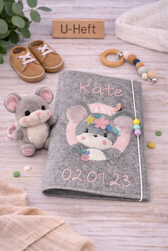 U-Hefthülle Maus Kate
