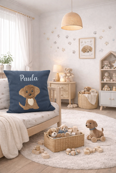 Personalisiertes Kissen Hund