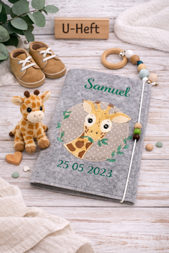 U-Hefthülle Giraffe