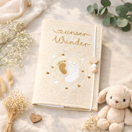 Mutterpasshülle creme Unser Wunder Füße