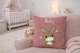 Personalisiertes Kissen Hase Hilda