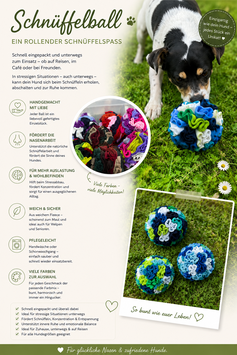Schnüffelball klein - Für kleine Schnüffelpausen mit grosser Wirkung