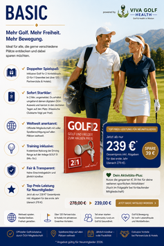 BASIC ● Golfmitgliedschaft inkl. ÖGV-Ausweis