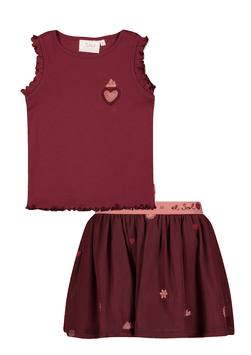 Jubel set 90600320/91700437 salsa sunset