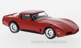 Chevrolet Corvette C3 Phase VI 1980-1982 rot