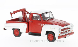 Chevrolet 3100 Pick Up Tow Truck 1958 rot / weiss