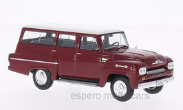 Chevrolet-Brasil Amazona 1963 dunkelrot / weiss