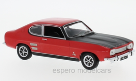 Ford Capri MK I 1700 GT 1968-1972 rot / matt-schwarz