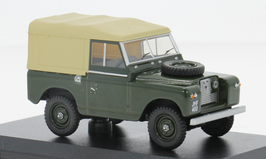 Land Rover Series II SWB Canvas 1958-1969 RHD Bronze green / beige