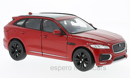 Jaguar F-Pace seit 2016 dunkelrot met.