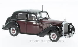 Rolls Royce Silver Dawn 1949-1955 RHD dunkelrot / schwarz