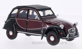 Citroën 2CV 1981-1990 Charleston dunkelrot / schwarz