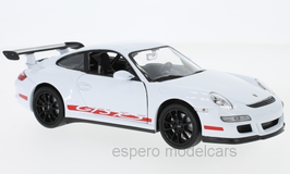 Porsche 911 / 997 GT3 RS 2006-2008 weiss / rot / schwarz