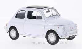 Fiat 500 L 1957-1977 weiss / schwarz