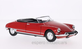 Citroën DS 19 Cabriolet 1961-1968 rot