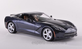 Chevrolet Corvette C7 Stingray 2014-2019 schwarz