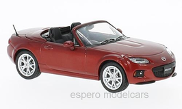 Mazda MX-5 III NC Phase III RHD 2012-2015 dunkelrot met.