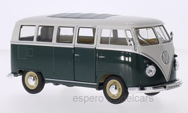 VW T1c Bus 1960-1967 dunkelgrün / weiss