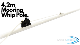 4.2m Mooring Whip Pole for Tenders & PWC (jetski)