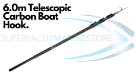6.0m Carbon Boat Hook (Telescopic)