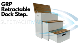 Retractable GRP Dock Steps