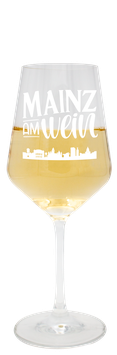 Weißweinglas "Mainz am Wein"