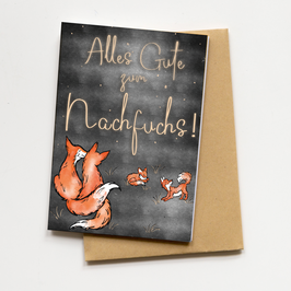 Klappkarte "Alles Gute zum Nachfuchs"