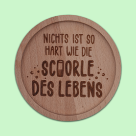 Untersetzer 'Schorle des Lebens'