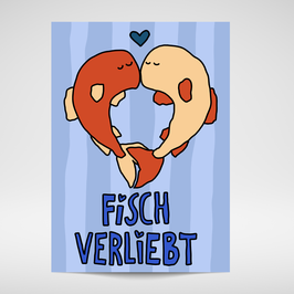 Fisch verliebt