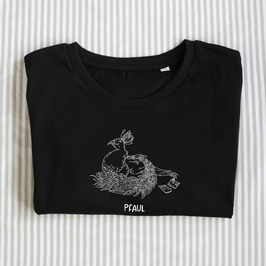 Tier-Shirt 'Pfaul' groß