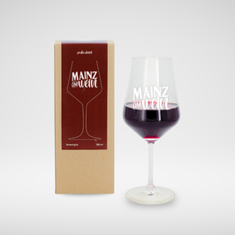 Rotweinglas "Mainz am Wein"