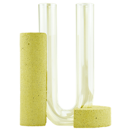COCHLEA DELLA CONSAPEVOLEZZA - yellow limited edition vase for flowers