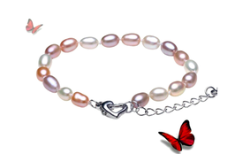 Bracelet Perles de Culture "Allure & Style du Monde""