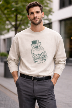 SWEATER FLASCHENPOST