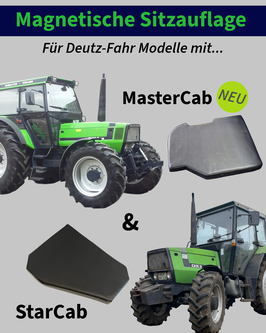 magnetische Sitzauflage passend für Deutz-Fahr