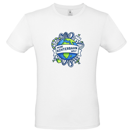 T-Shirt mit Logo (weiß)