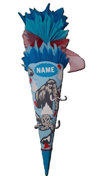 Schultüte Mammut Urzeittiere