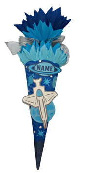 Schultüte Space blau