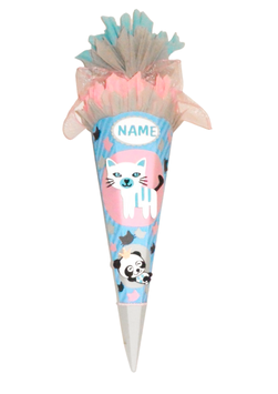 Schultüte Katze Panda