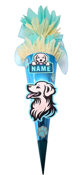 Schultüte Hund Golden Retriever