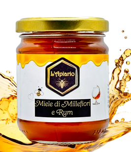 Miele di Millefiori e Rum 250gr